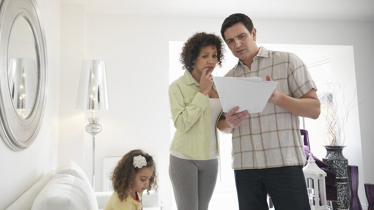worried parents, parents, financial difficulty