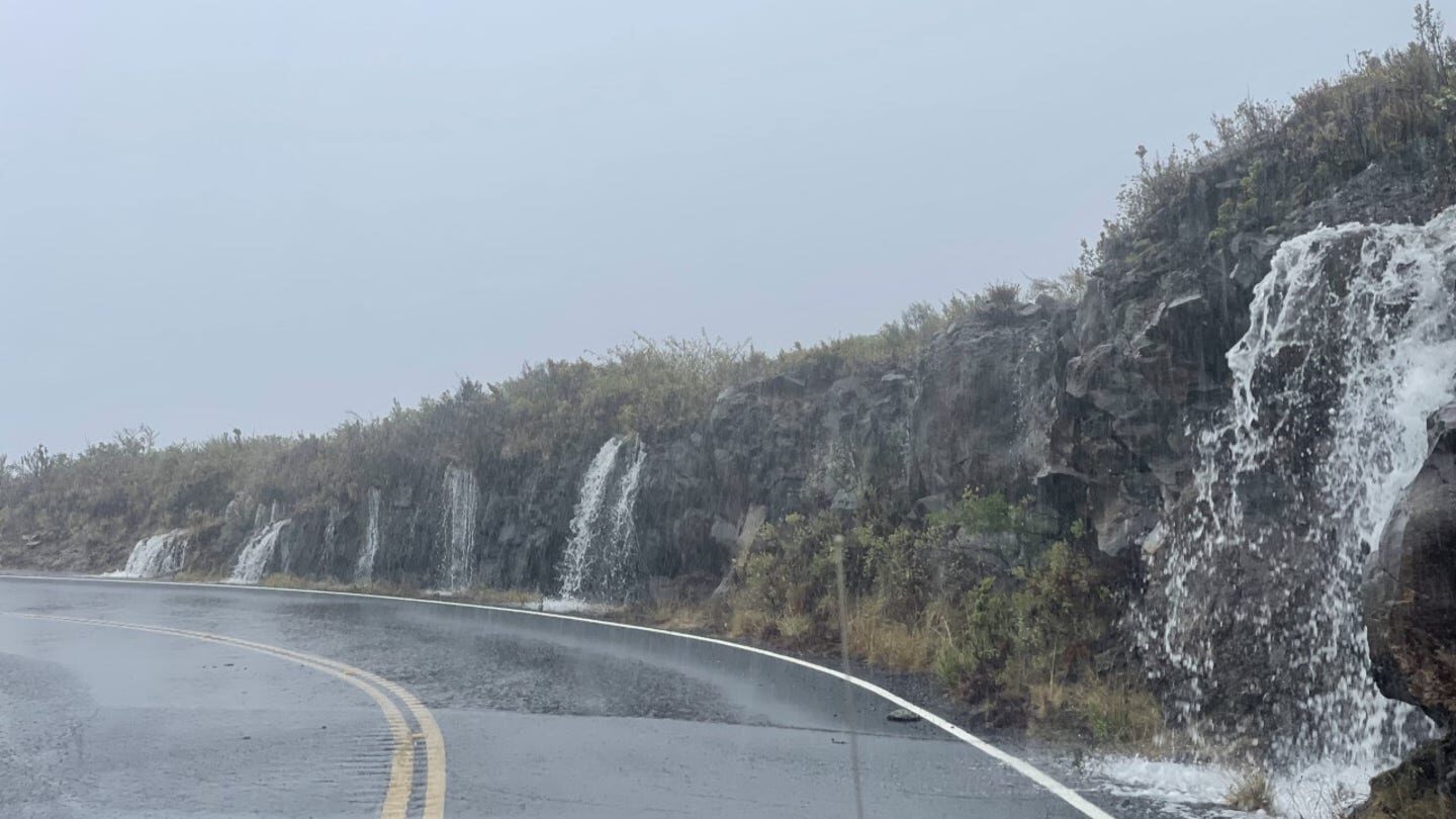 Flooding in Hawaii's Haleakalā National Park