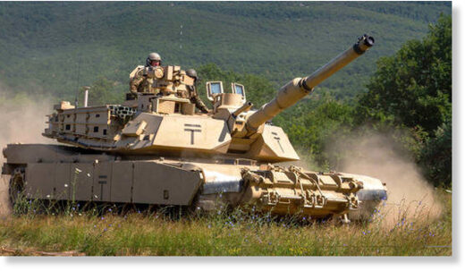 abrams tank
