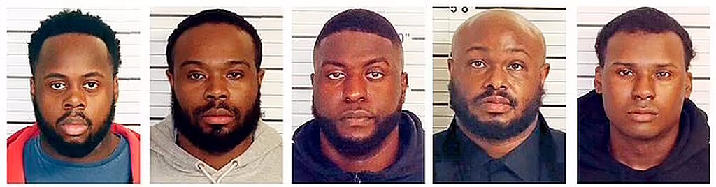 Click to enlarge police murder tyre nichols suspects