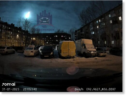 Meter over Krasnoyarsk: Locals report their houses shaking