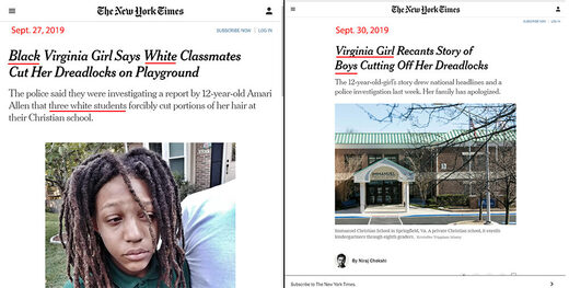 new york times racism hoax