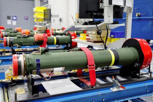 Click to enlarge javeline anti-tank missiles