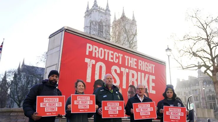 UK strikes