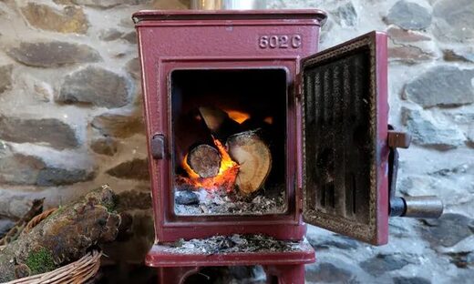 wood stove