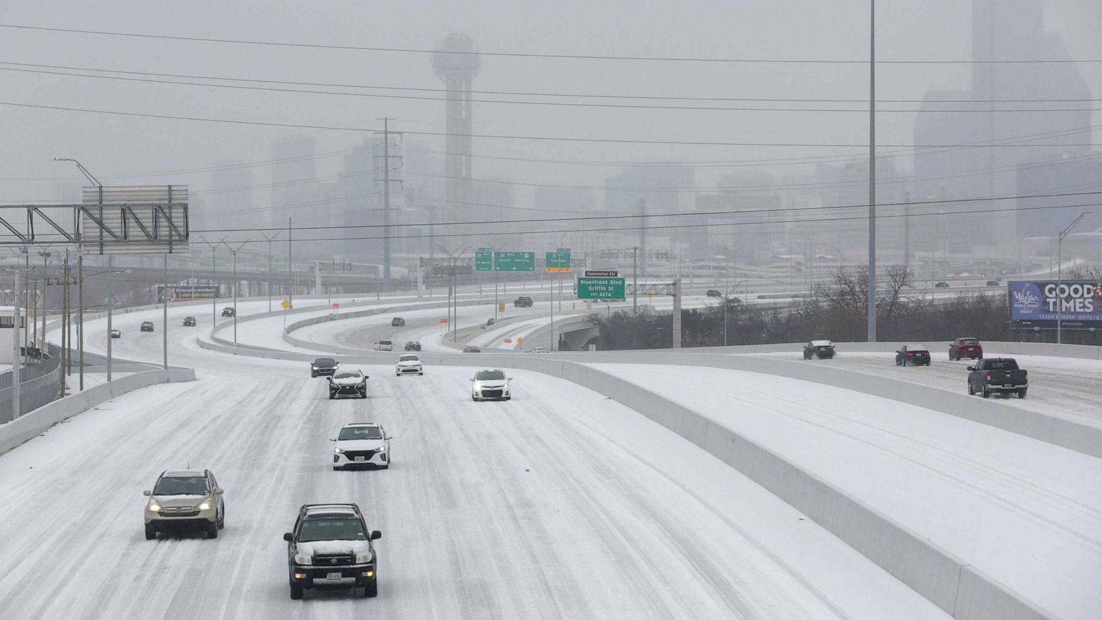 Ice storm texas