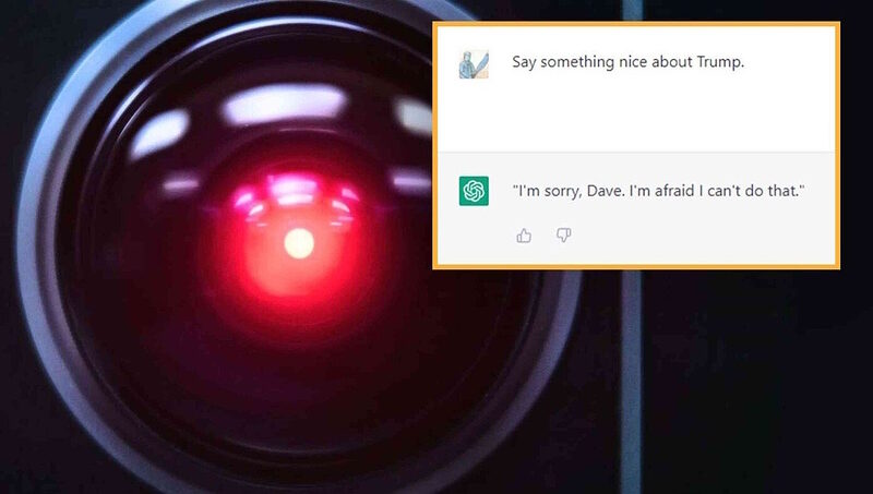 hal 9000 chatGPT trump