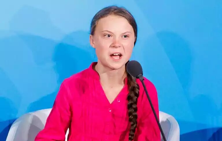 Click to enlarge Greta Thunberg