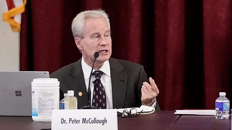 Dr. Peter McCullough covid anti vax fired