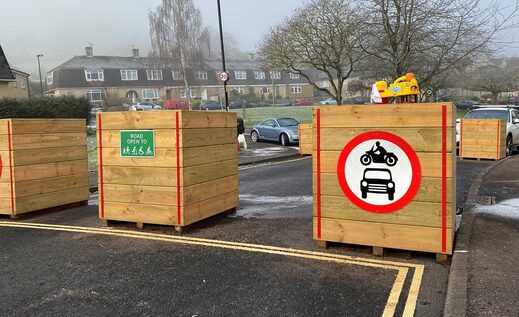 weston traffic calming