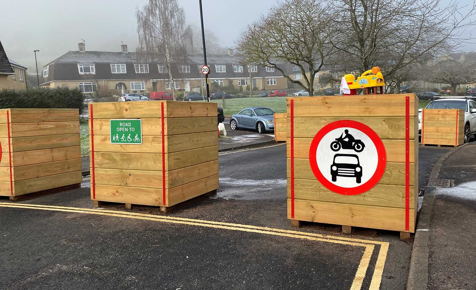 weston traffic calming