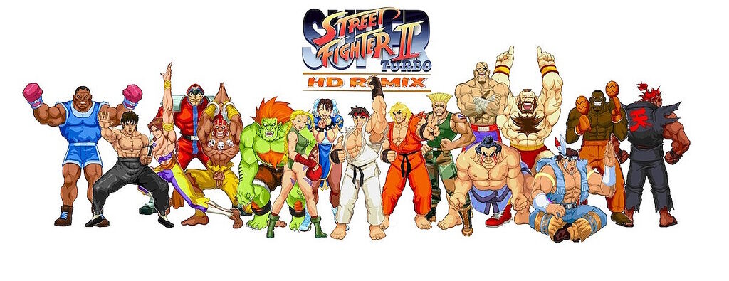 Click to enlarge diversity street fighter video game characters