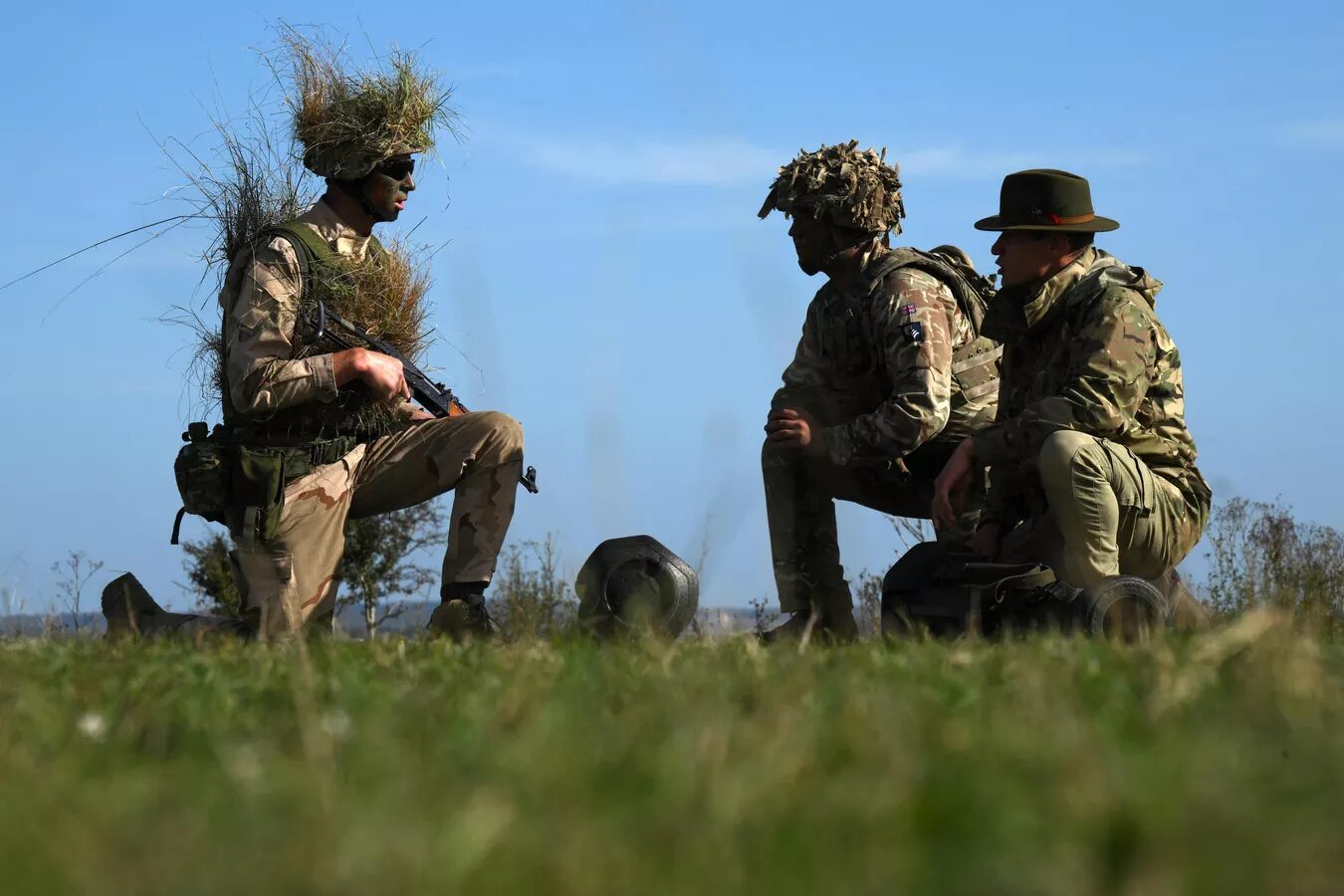ukrainian recruit training england