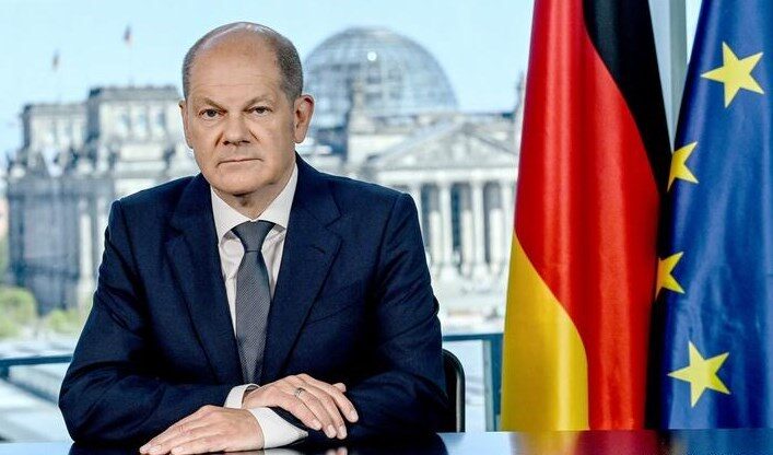 Click to enlarge Chancellor Olaf Scholz