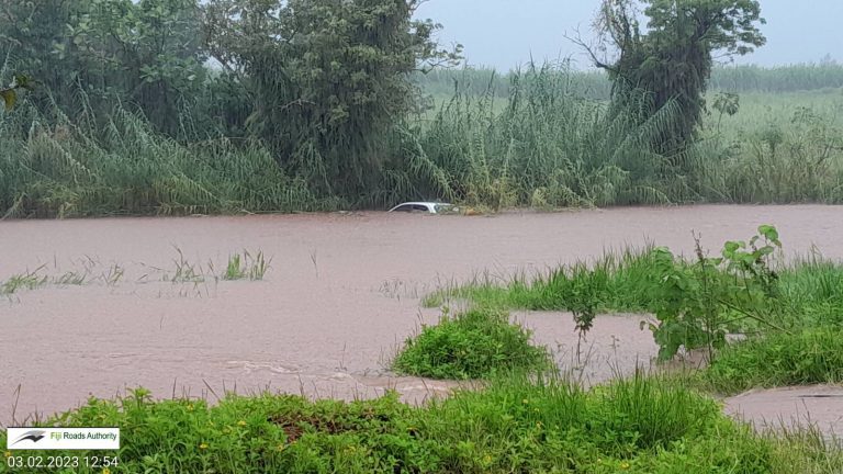 Click to enlarge Floods in Seaqaqa, Fiji, February 2023.