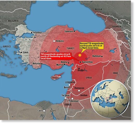 Click to enlarge Tremors from the first deadly quake