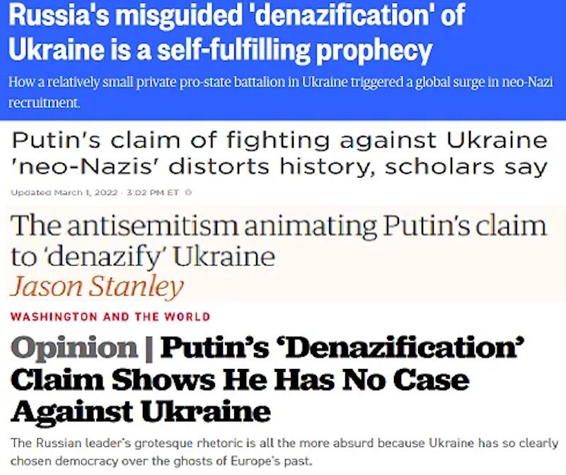 Press Nazis Ukraine