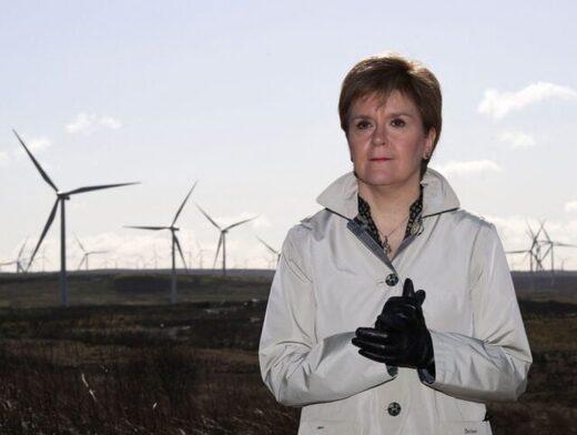 Scotland wind turbines