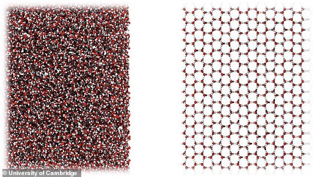 Click to enlarge new form of ice