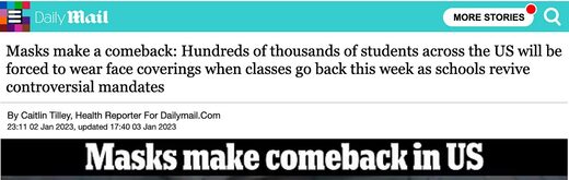 mask headlines 2023-3