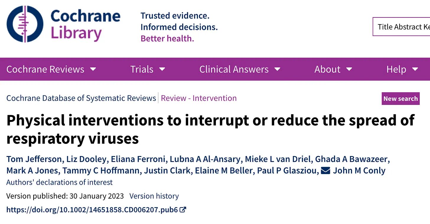 cochrane review article