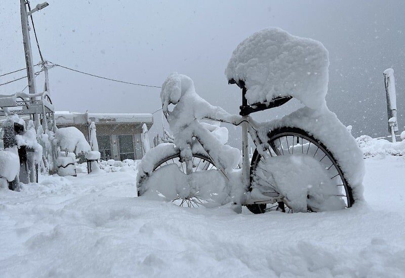 Click to enlarge Snowfall is expected to s