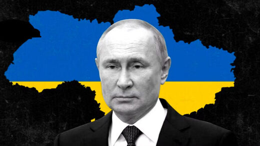 Putin/map