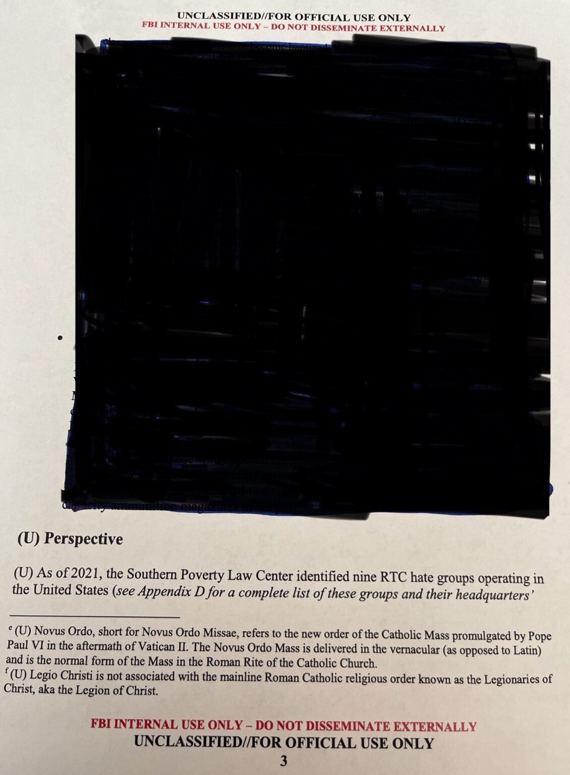 fbi redacted SPLC