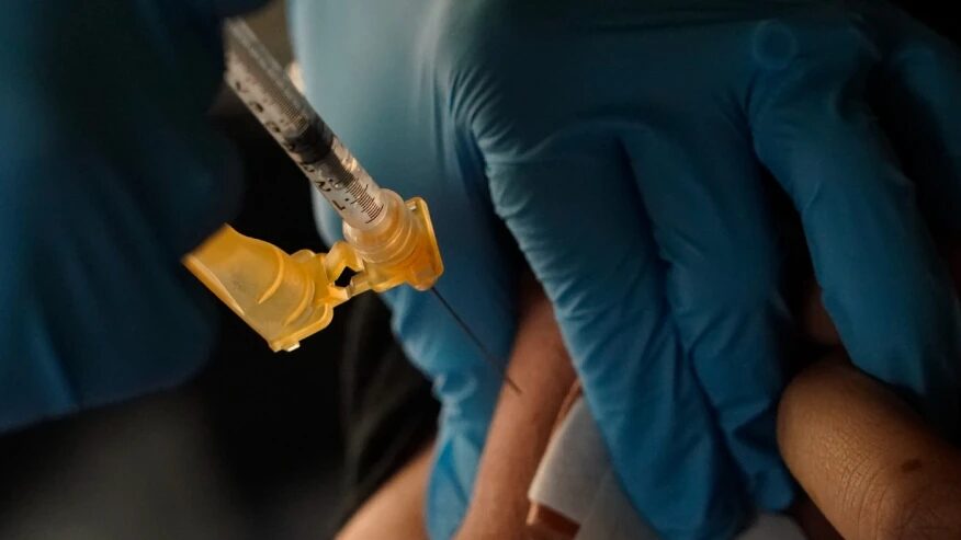 vaccination close up