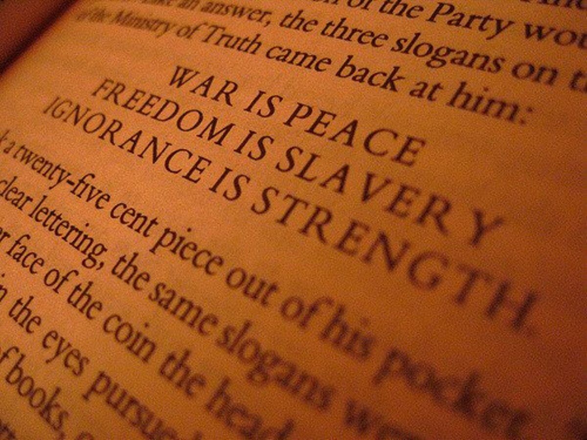 War is peace orwell