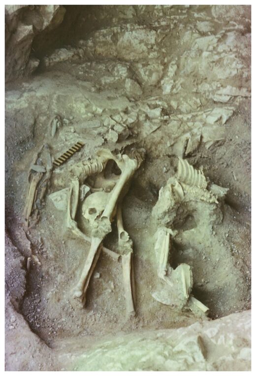 Click to enlarge Excavation of the Nizhnetytkesken cave