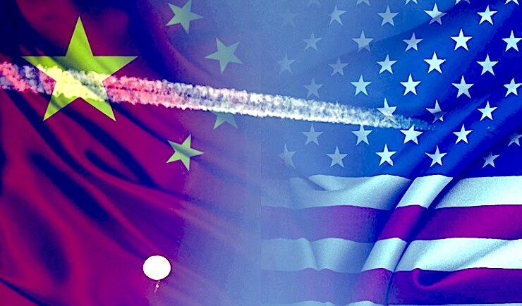 Flags C and USA