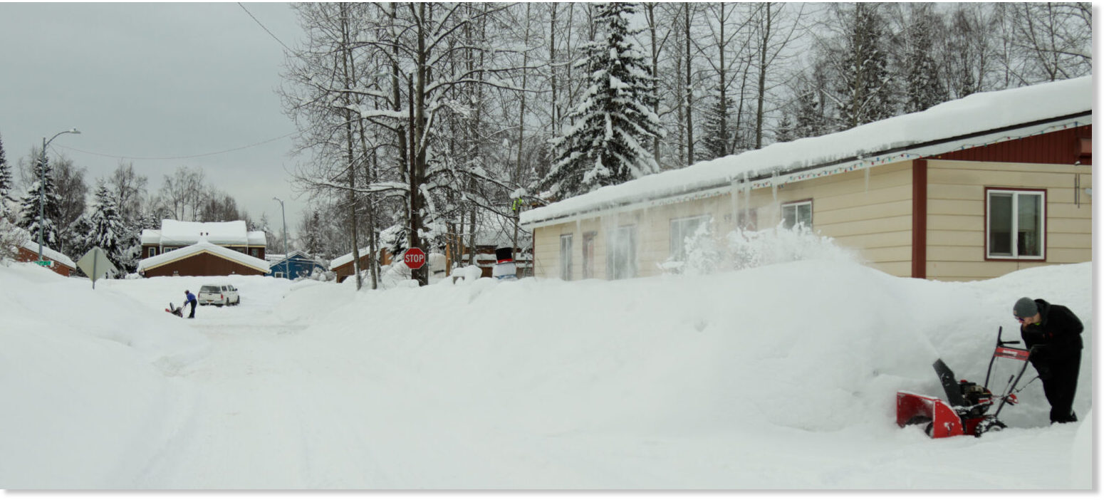 Anchorage in Alaska has seen almost double its usual snowfall since December — Earth Changes