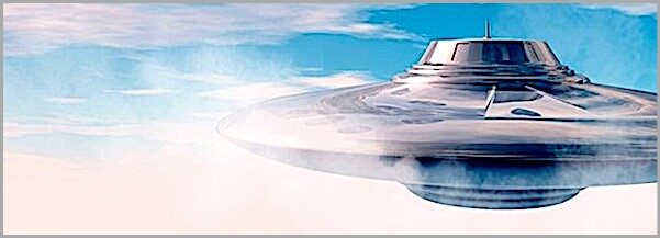 blue sky UFO