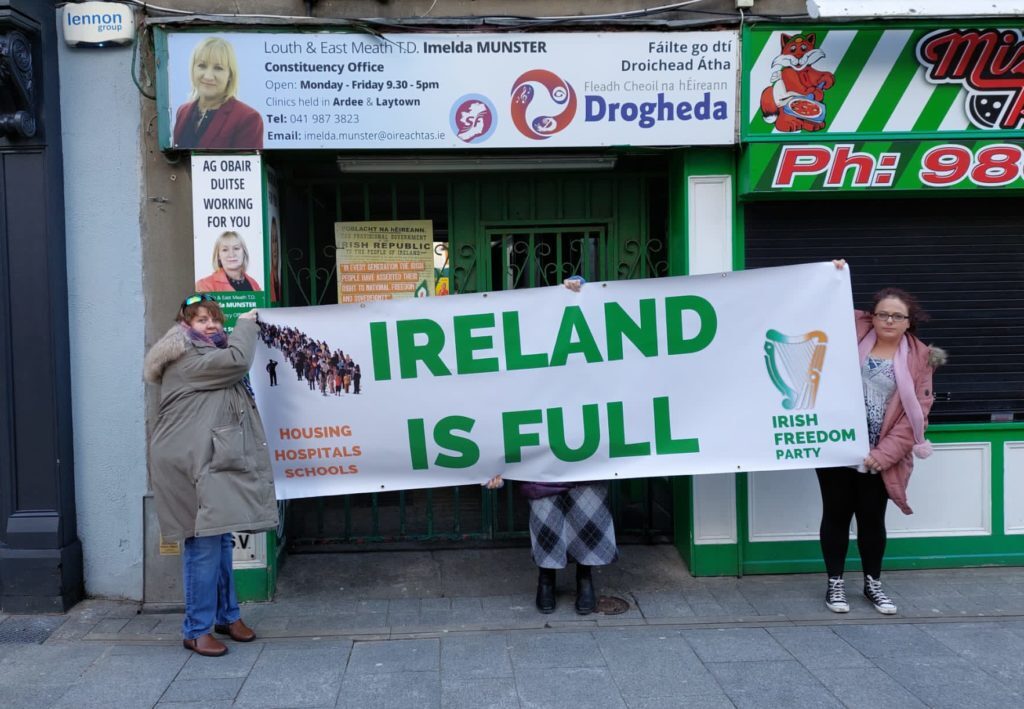 ireland immigration protests