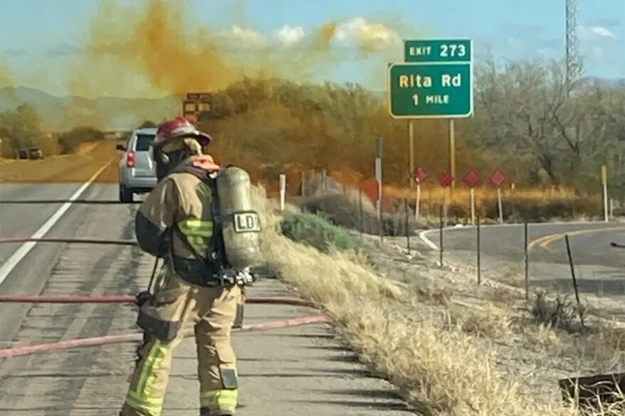 Tucson freeway spill