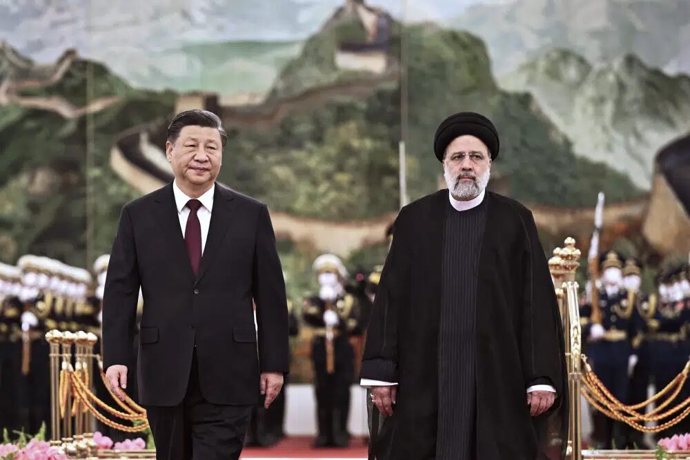 Iranian President Ebrahim Raisi xi jinping