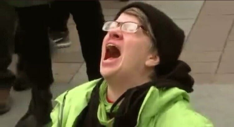 screaming liberal libtard snowflake