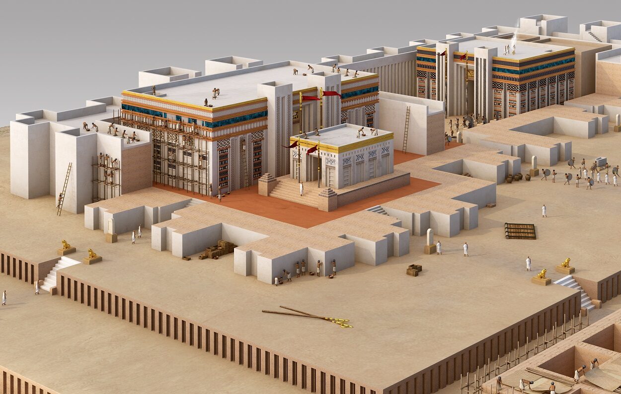Reconstruction of the palace