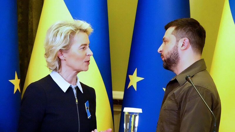 von der leyen zelensky Ukraine EU