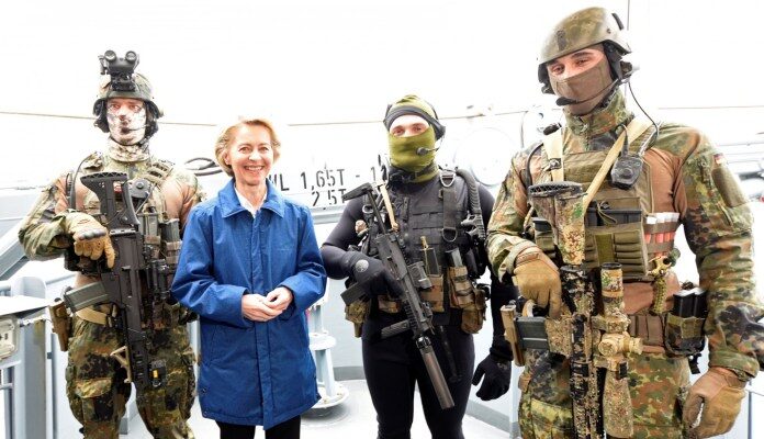 Click to enlarge Ursula von der Leyen german special forces Bundeswehr