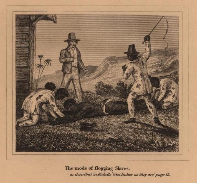 Click to enlarge flogging slave west indies