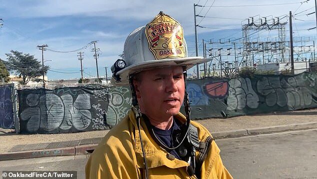 Click to enlarge Oakland power outage february 2023 substation fire