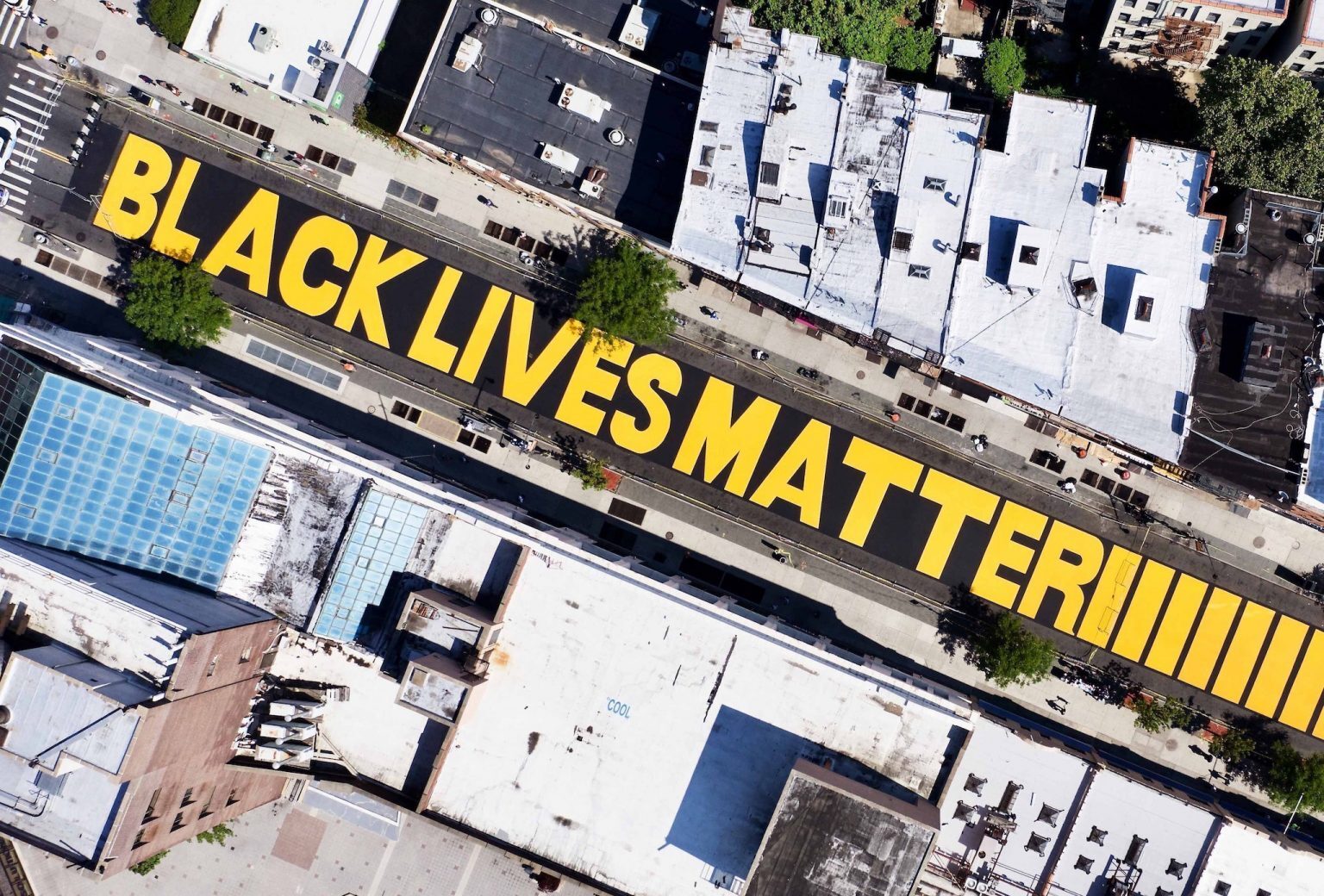 Click to enlarge blm black lives matter street road paint