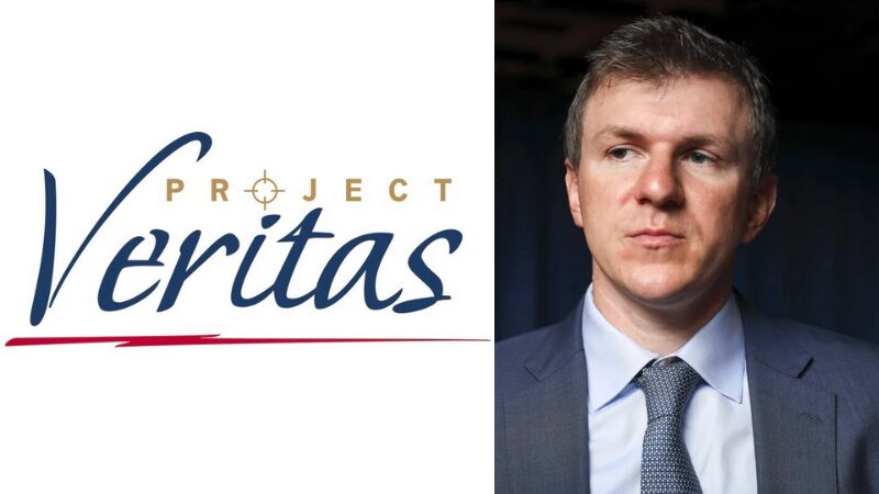Click to enlarge Project Veritas logo james o'keefe