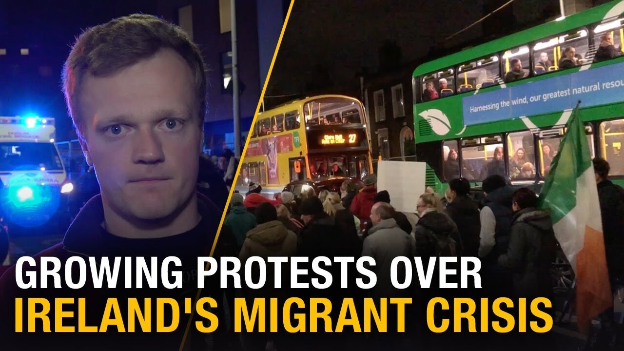 Click to enlarge Ireland Migrant crisis