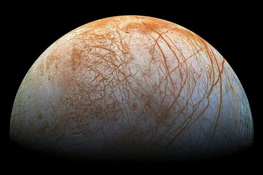 Click to enlarge europa jupiter moon salty ice