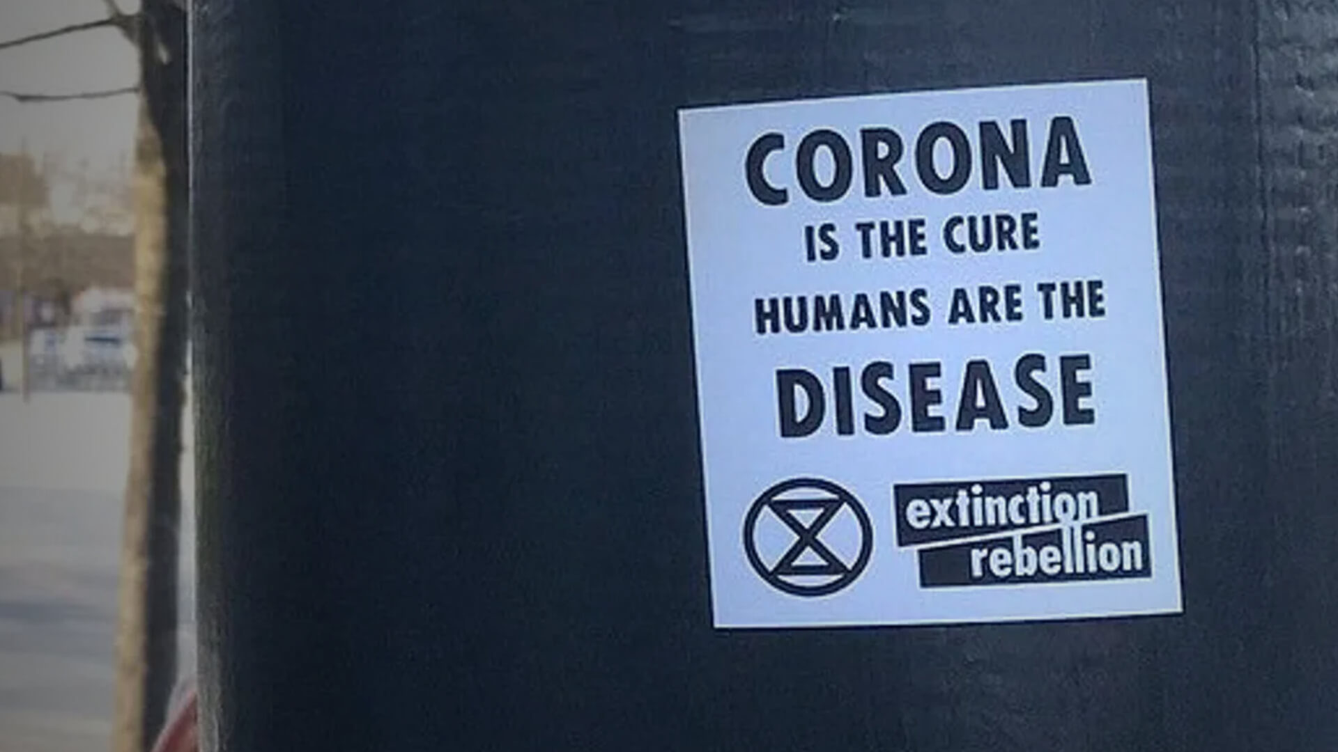extinction rebellion corona cure