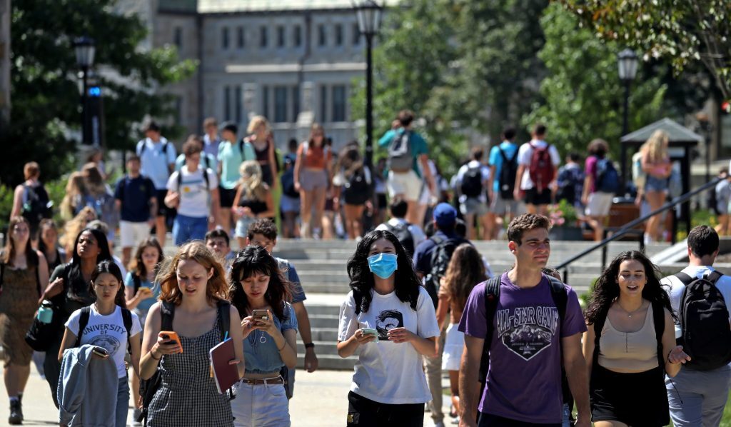 Click to enlarge masks university