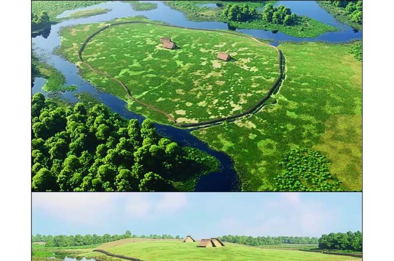 Click to enlarge prehistoric megalithic